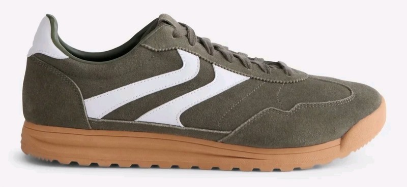 No Boundaries Men's Genuine Suede Slim Sneakers BRAND NEW/Classic Look/Comfort!!