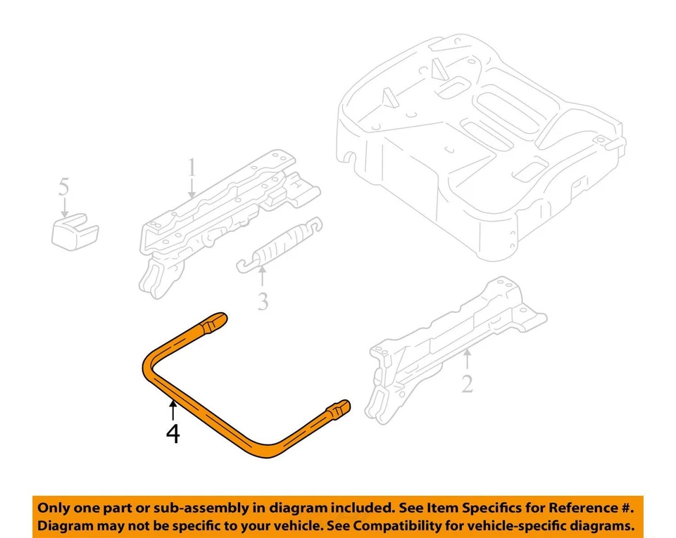 Pontiac Oldsmobile Grand Am Alero 1999-2005 mango ASM D/asiento ajustador 22604913 nuevo Foto 2 de 3