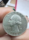 1950s Washington Quarter Low Mintage 90% Silver (VF)  with DDO error's See Pic's