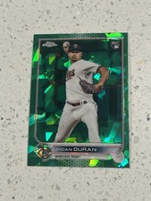 2022 Topps Chrome Update Sapphire Twins Phillies Jhoan Duran Green Refractor /75