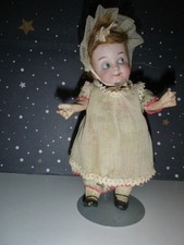 Porzellan Puppe GOOGLY ca 1914 gemarkt 0 I 5 Gebr. Heubach   selten  Melonenmund