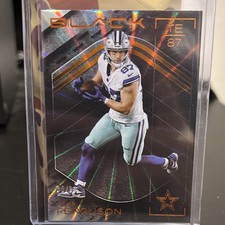 Jake Ferguson 2025 Panini Black Citrine 30/ 30 #93 Dallas Cowboys Football
