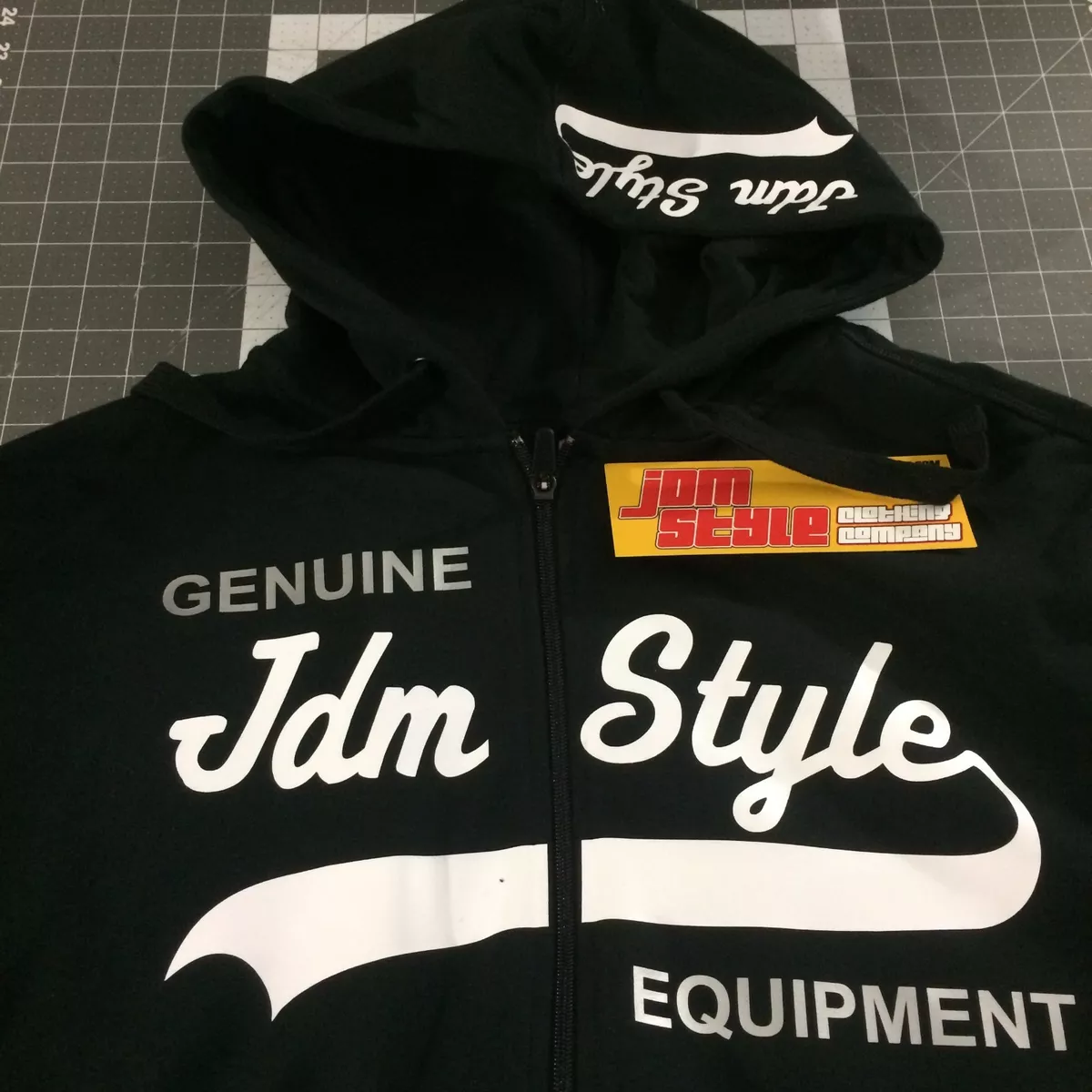 JDM STYLE GENUINE EQUIPMENT ZIP HOODY HOODIE HONDA CIVIC INTEGRA 240SX EVO