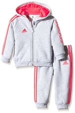 3108 ADIDAS TUTA BAMBINA GINNASTICA JR COTTON TUTINA TRACKSUIT INFANT  AB6955