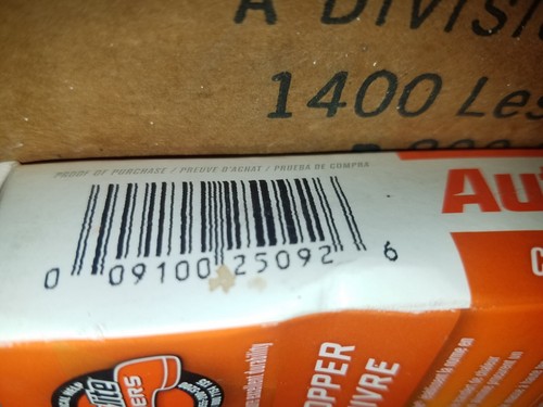 Autolite Copper Core Spark Plug - 985 - Pack of 8 Spark Plugs - Picture 5 of 5