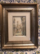  ANDREOLI ROBERTO  olio su cartone telato.1980- S.NICOLA di SALUZZO/ autenticato