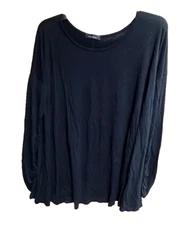 Caralase Women Black Long Sleeve Top L