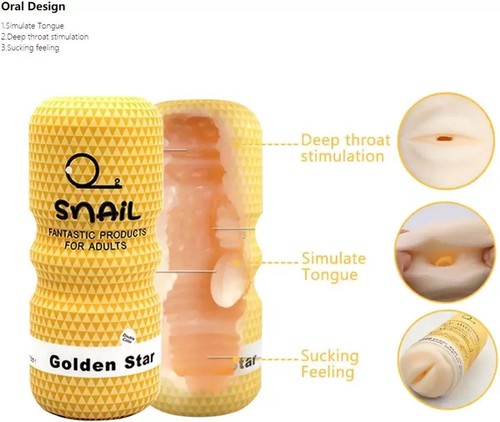 Male Vagina Pussy Anal Oral Masturbator Penis Sleeve Sex Toys for Men Stroker - Picture 9 of 36
