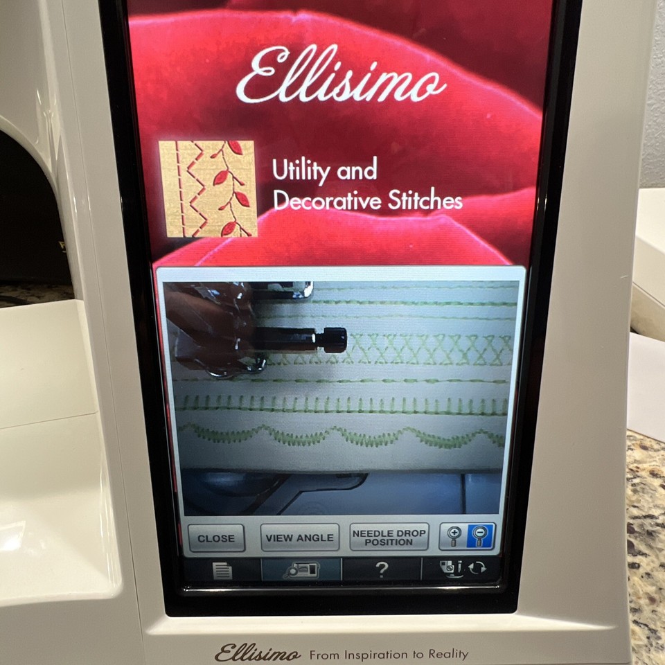 Baby Lock Ellisimo Sewing and Embroidery Machine With Extras/ SERVICED eBay