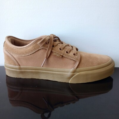 Gum Shoes Vans Chukka Low Cornstalk Gum Vans Men's Skate Chukka Low Suede  Canvas Sneaker In Nice Light Brown Gum