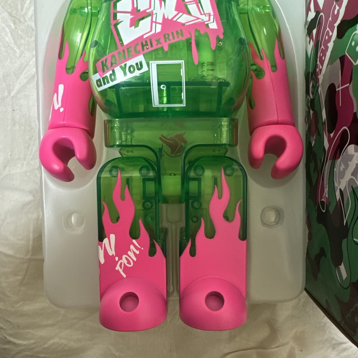 Bearbrick Exit 400% Be@rbrick Medicom Toy | eBay