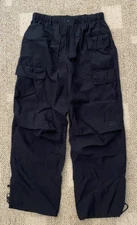 Nike Pants Tech Pack Woven Athletic Cargo Lightweight Black FQ3868 $155 Men's L