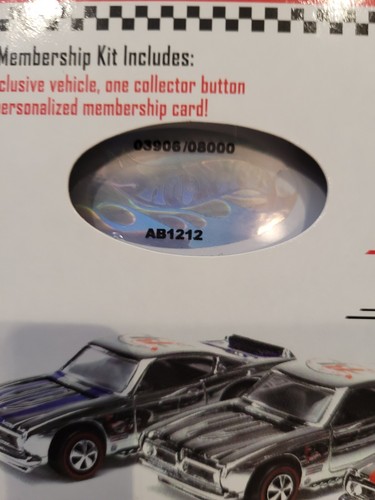 Hot Wheels Red Line Club 2004 Membership Kit Plymouth Barracuda 3906/8000 - Picture 2 of 3