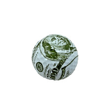 UNITED STATES OF AMERICA 100 DOLLAR BENJAMIN FRANKLIN GOLF BALL GREEN WHITE
