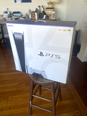 NEW Sony PlayStation 5 Disc Console Low Firmware CFI-1015A LAUNCH EDITION Sealed