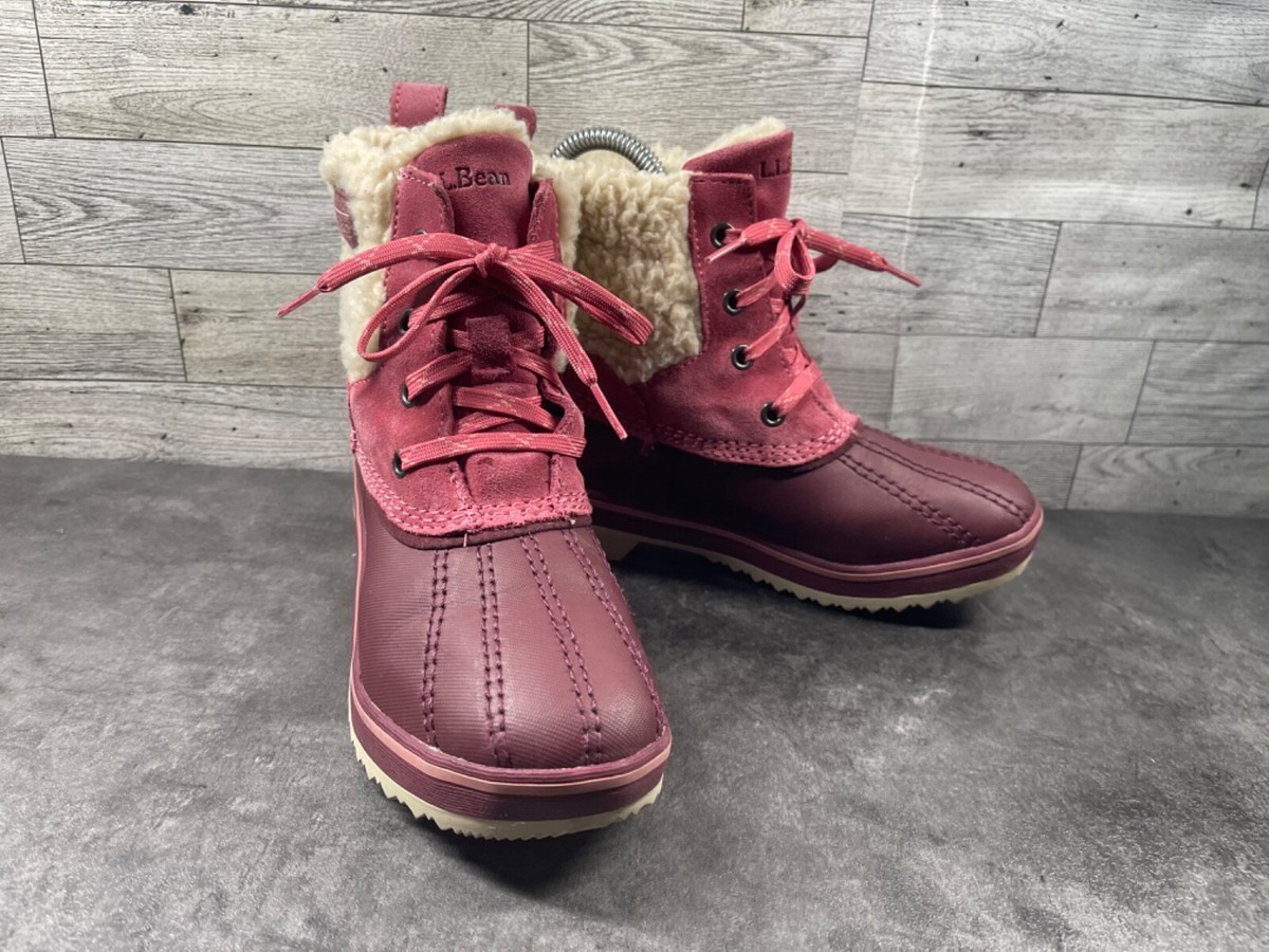Shearling Lined Ll Bean Women's Shoes Insulated Boots Ll Bean