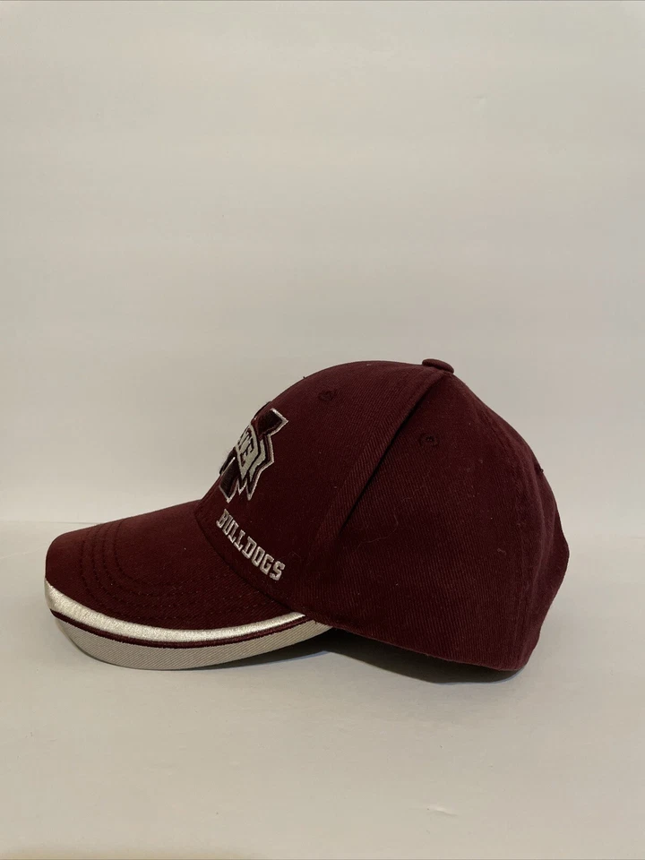 Sombrero ajustable de algodón bordado vintage NCAA Mississippi State Bulldogs Foto 3 de 4