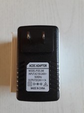 48V 0.5A 24W PoE Injector Power Over Ethernet Adapter 802.3af IP Phone WLAN AP