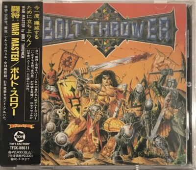 Bolt Thrower – War Master CD 1993 Toy's Factory – TFCK-88611