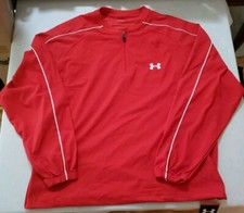 Under Armour UA All Season Gear Pull-over Baseball Jacket - Men's Large - NWT