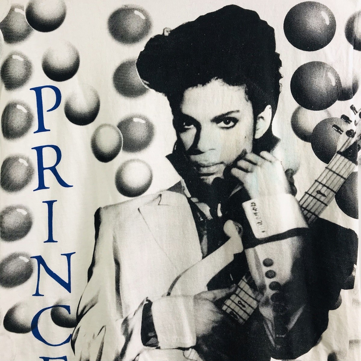 Rare 1991 Prince Diamonds and Pearls All Over Print Tour tee shirt 