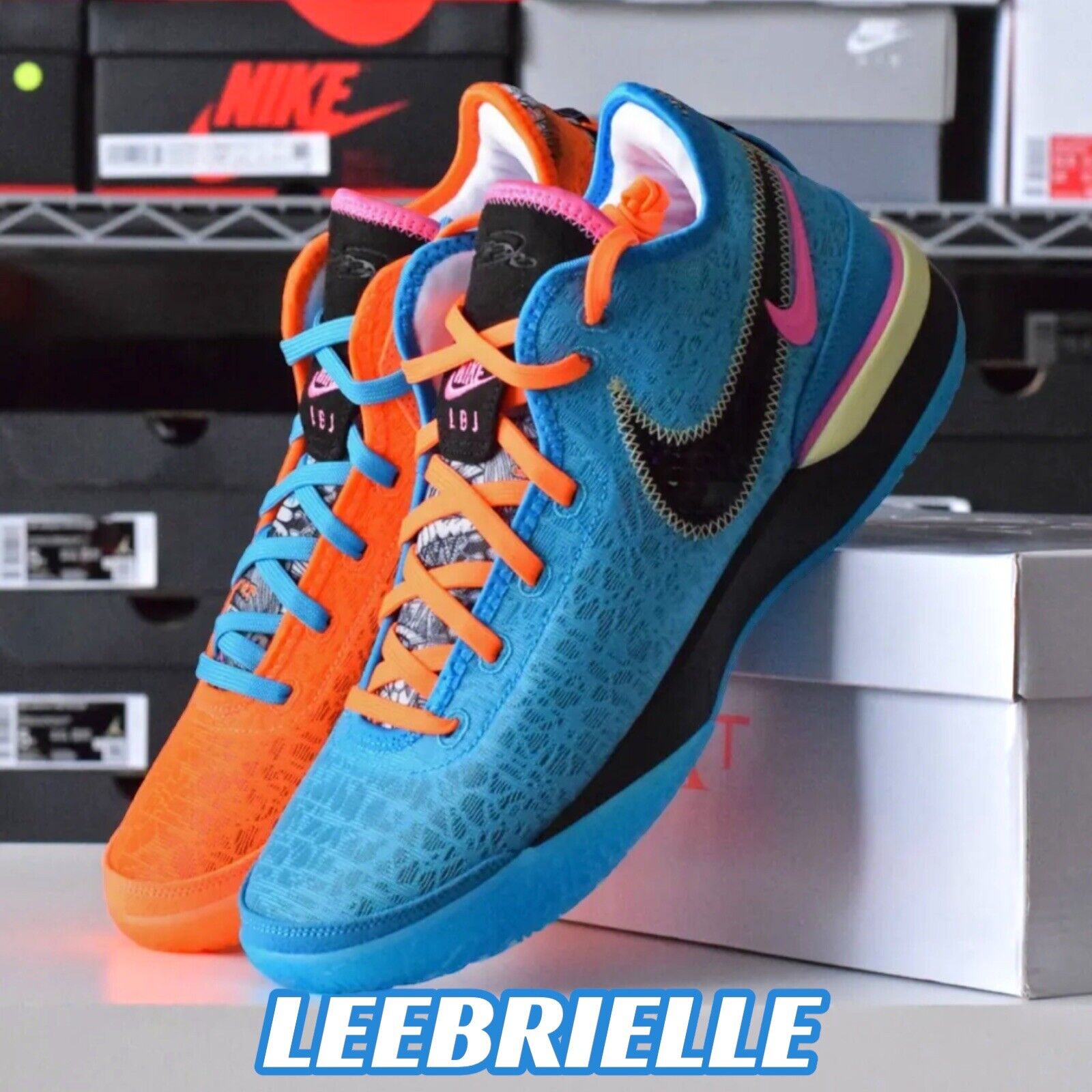 Nike Zoom LeBron NXXT Gen South Beach Multi-Color Basketball Shoes DR8784-900