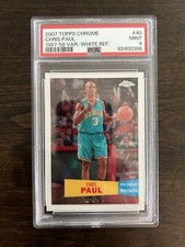 2007 Topps 1957-58 Variation Card Prices | Basketball | PSA