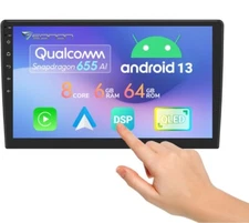 Eonon UA12S Plus Android 13 6+64G Double 2Din 10.1" Car Stereo Radio GPS CarPlay