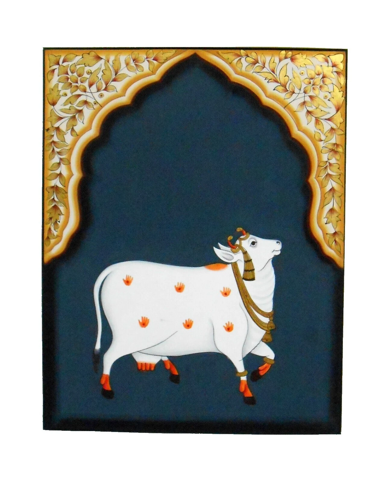 Pinturas de arte religioso en miniatura en papel