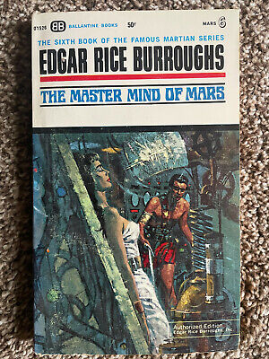 Edgar Rice Burroughs THE MASTER MIND OF MARS #6 1969 Bob Abbett Great Cover  Art | eBay