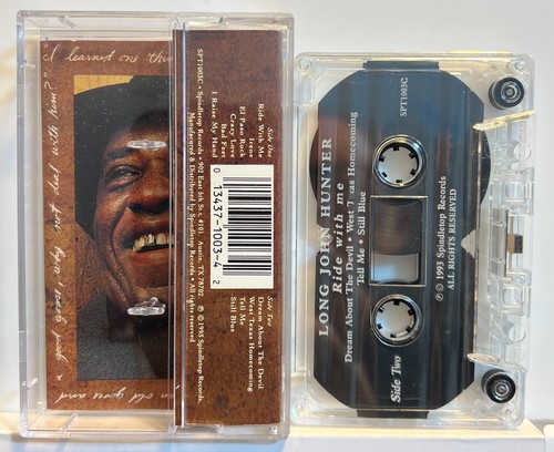 Long John Hunter: Ride With Me (Cassette Tape 1993 Spindletop) *Rare* *Very Good - Picture 2 of 2