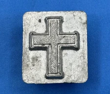 VTG Craftool USA 3D Leather Stamp #8338 Cross tool Discontinued