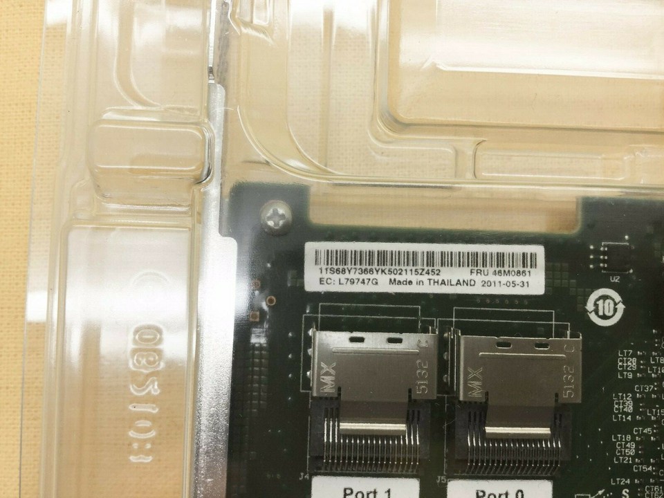 LSI 9220-8i Compatible RAID Card IBM ServeRaid M1015 SAS/SATA HBA Controller - 8-Port PCIe X8 Like LSI 9220-8i SATA I SAS Disk Controllers & RAID PCI Express X8 Cards