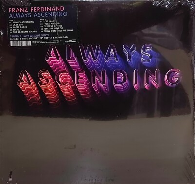 FRANZ FERDINAND - ALWAYS ASCENDING - 180 GR - EU - POSTER - LP