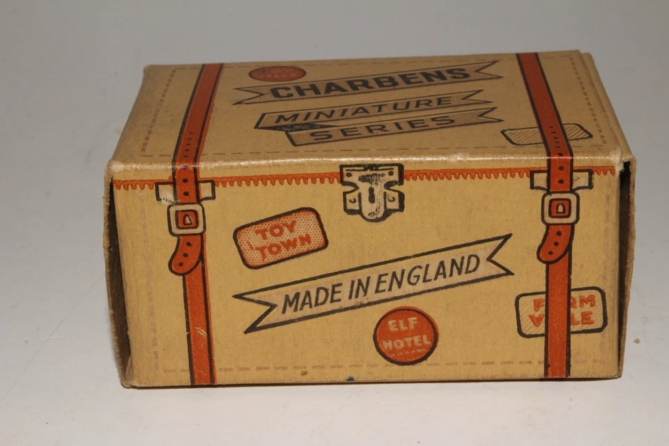 CHARBENS MINIATURES ENGLAND NO. 4, FORD MODEL T, BLUE,  NICE, ORIGINAL, BOXED - Image 2 of 4