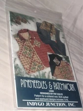 1998 INDYGO JUNCTION, INC. # IJ560 PATTERN FOR TWO VESTS