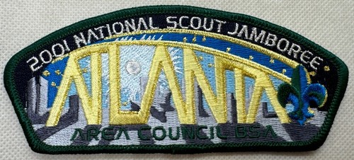 ATLANTA AREA COUNCIL 2001 NATIONAL JAMBOREE JSP Green Border