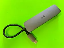 Uni USB C to USB Hub Multiport Adapter, Aluminum 4 Ports