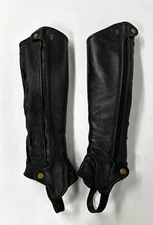 Tredstep Leather Equestrian Half Chaps