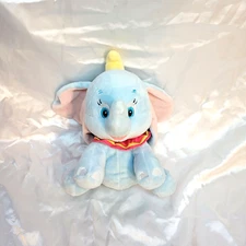 Kids Preferred Disney Blue Baby Dumbo Stuffed Plush Toy 9"