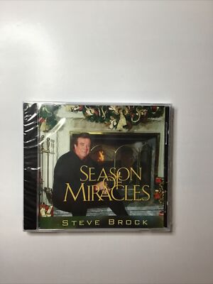 SEASON OF MIRACLES - STEVE BROCK - AUDIO CD New Sealed Free Shipping