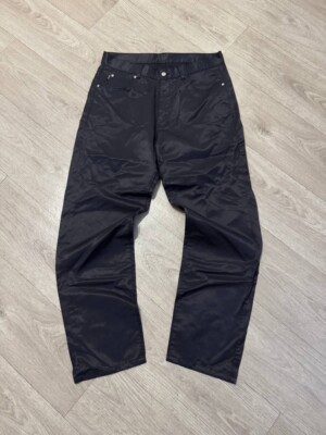 90s SAINT LAURENTLame Half Slacks