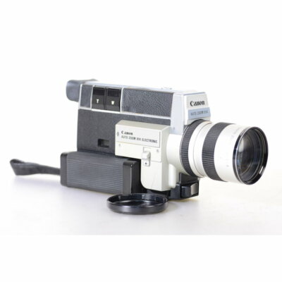 Canon Auto Zoom 814 Electronic Super-8 Camera Photocamera