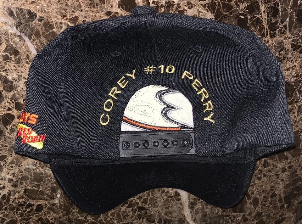 Anaheim Ducks Corey Perry #10 Gorra Gorra Snapback Hombres Hockey NHL Logo Adulto NUEVO Foto 2 de 2