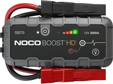 NOCO GB70 Jump Starter 2000A Lithium Truck SUV Gas 8L/Diesel 6L Power Bank