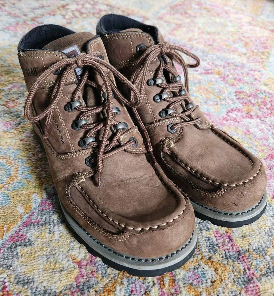 Caterpillar CAT Nubuck Men's Boots UK Size 10 eBay
