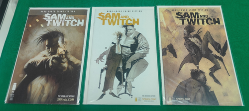 Sam and Twitch #1-24, 26 near complete full run set Bendis Spawn Image 1999 - Bild 7 von 8