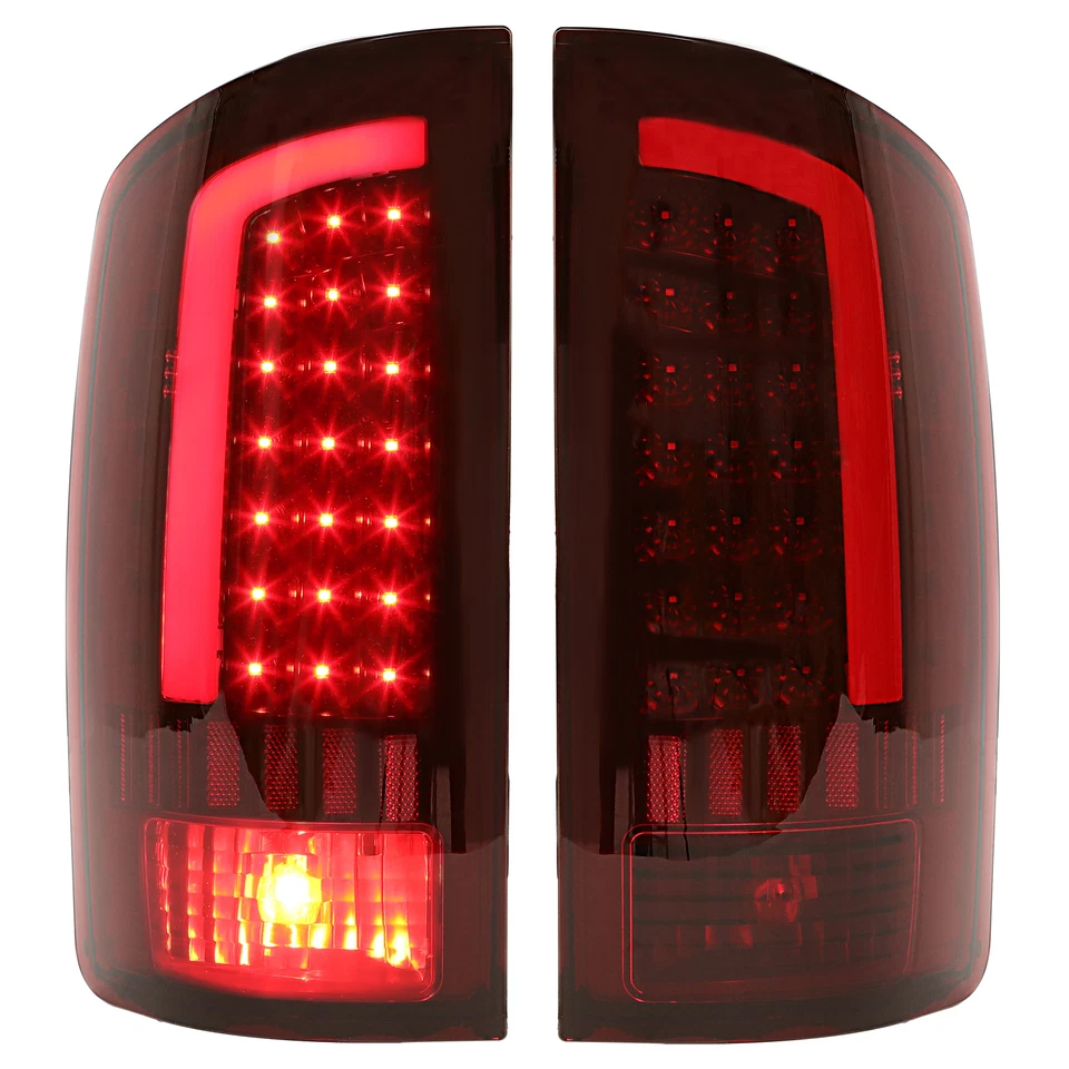 Luces traseras LED rojas para Dodge Ram 1500 2002-2006 Ram 2500 3500 03-06 Foto 3 de 4