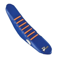 Dcor Ribbed Seat Cover Navy Blue/Navy Blue/Orange #30-30-306 KTM