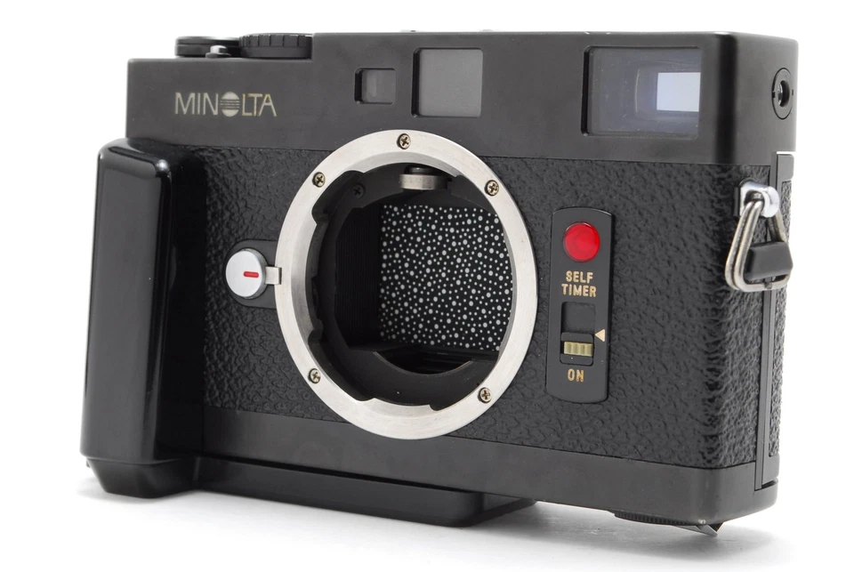 Meter Works! [Near MINT/Grip] Minolta CLE 35mm Rangefinder Camera from JAPAN - Image 2 of 4
